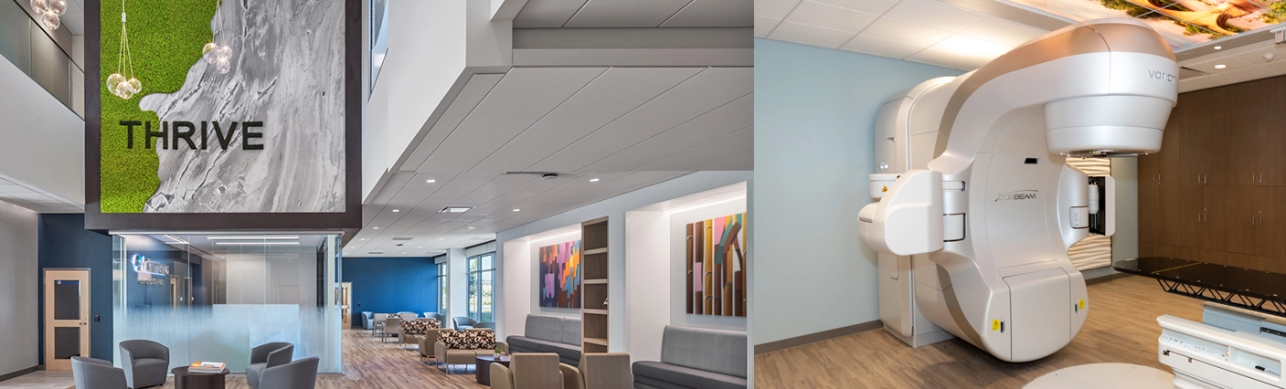 Cancer center treatment facilities