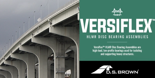 D.S. Brown Versiflex disc bearing assemblies